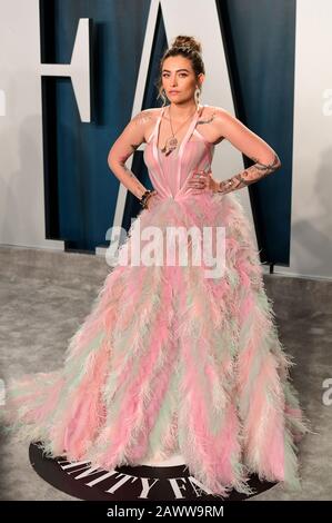 Paris Jackson an die Vanity Fair Oscar Party im Wallis Annenberg Center für Darstellende Künste in Beverly Hills, Los Angeles, Kalifornien, USA, statt. Stockfoto