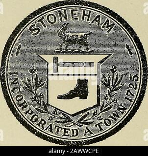 Der alte Middlesex mit kurzen biografischen Skizzen der Männer, die das Land seit seiner Ansiedlung offiziell bedient haben. Stockfoto