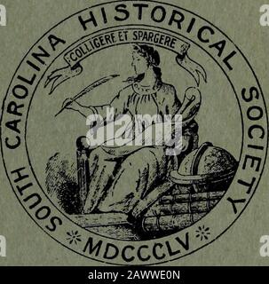 Die historische und genealogische Zeitschrift South Carolina . Publikationen j des "South Carolina Historical SocietyI Journal of a voyage to Charlestown" in So. Carolina ByPelatiah Webster im Jahr 1765. ., Herausgegeben von Prof. T. P. Harrison. I [Nachdruck aus Veröffentlichungen der Southern HistoryAssociation, April 1898.] Charleston, S. C. April 1898. 50c 8 vo. S. 18. Das South Carolina Historical and Genealogical Magazin für 1900. 4,00 US-Dollar Gebundene Volumen bei 60 c. Aufpreis. 25 % Rabatt für Mitglieder. -&gt;^^^^?:5^^; e haben akrajs^Gements an haye eine Reihe von Sätzen der FI gemacht Stockfoto