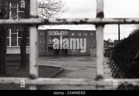 De Lasalle Boys School, Andersonstown, West Belfast, County Antrim, Nordirland. PA AUS Stockfoto