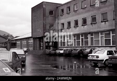 De Lasalle Boys School, Andersonstown, West Belfast, County Antrim, Nordirland. PA AUS Stockfoto