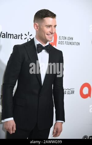 Los Angeles, USA. Februar 2020. Los ANGELES, CA - 9. FEBRUAR: Julian Morris besucht die Oscar Viewing Party der Elton John AIDS Foundation am 9. Februar 2020 in Los Angeles, Kalifornien. Credit: Imagespespace/Alamy Live News Stockfoto