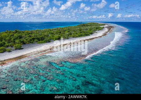 Impressionen von Kauehi Atoll, Tuamotu Archipel, Französisch-Polynesien Stockfoto