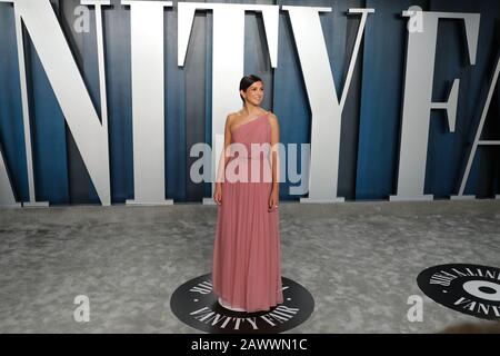 Los Angeles, USA. Februar 2020. Radhika Jones auf der Oscarparty "Vanity Fair" 2020 von Radhika Jones veranstaltet am 9. Februar 2020 im Wallis Annenberg Center for the Performing Arts in Beverly Hills. (Foto von JC Olivera/Sipa USA) Credit: SIPA USA/Alamy Live News Stockfoto