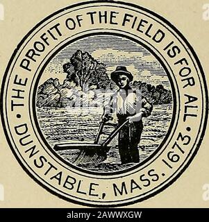 Der alte Middlesex mit kurzen biografischen Skizzen der Männer, die das Land seit seiner Ansiedlung offiziell bedient haben. Stockfoto