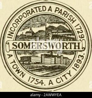 Einnahmen und Ausgaben der Stadt Somersworth für das letzte Jahr. . ade Cemetery 62 Superintendent of Cemetery 65 Chief Engineer 66 City Treasurer 69 Overseer of Poor 71 Tax Collector 72 Inspector of Plumbing 74 City Messenger 75 Auditors 76 General Debt Bonds 77 Water Works Bonds 78 Schedule of City Property 79 Valuation 80 Statement of Expenditures 81 Cemetery Treuhandfonds 138 Schnapslizenzen 141 Mittel 142 Standort der Brandmeldekästen 143 Abteilung für öffentliche Anweisung 147 Bericht des Superintendenten 148 Lehrer für manuelle Schulung 151 Ausschuss für Finanzen und Ansprüche 153 Salari Stockfoto