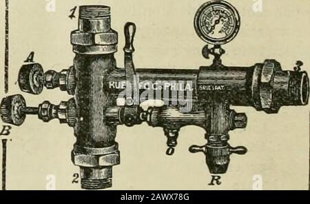 Eisenbahn- und Lokomotivbau . Für Tests und WashingLocomotive Kessel. Rue Boiler Washerand Tester ZUM KATALOG senden Rue Manufacturing Co. 228 Cherry Street PhiUdelphia, Pa ManufacturtnrerB of Injectors, BJectors, Boiler Washern and Testers, Boiler Checks VaWes, DUNERCAR CLOSETS DUNER CO. ^ Rlil^iXiveEniineerini A Practical Journal of Motive Power, Rolling Stock Street, New York Und Liberty. Juni, 1921 Nr. 6 Neu. Nachweis der Handhabung Von Schwerlast-Zügen, Um Die Praktische Handhabung Von Zügen mit einem Gewicht von 16.000 Bruttotonnen Hinter Locomoti Zu Veranschaulichen Stockfoto