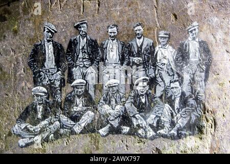 Dinorwic Quarry Llanberris North Wales Stockfoto