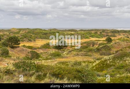 Eindruck von Spiekeroog, eine der Ostfriesischen Inseln an der Nordsee in Deutschland Stockfoto