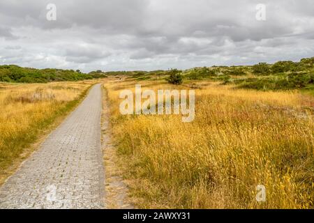 Eindruck von Spiekeroog, eine der Ostfriesischen Inseln an der Nordsee in Deutschland Stockfoto