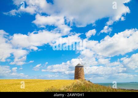 St Monans Windmühle Fife, Schottland. Stockfoto