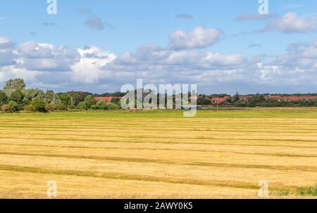 Eindruck von Spiekeroog, eine der Ostfriesischen Inseln an der Nordsee in Deutschland Stockfoto