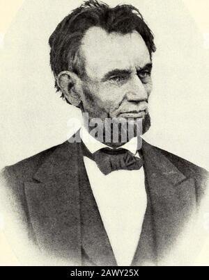 Komplette Werke von Abraham Lincoln. ast Evening.Yours Truly, A. Lincoln. * Brief an General Van Alen * Washington, 14. April 1865.Mein lieber Sir: Ich beabsichtige, den Rat meiner Freunde anzunehmen und die gebotene Vorsicht walten zu lassen. ... Ich danke Ihnen für die Zusicherung, die Sie mir geben, dass ThatI von konservativen Männern unterstützt wird, die sich mögen, in den Bemühungen, die ich zur Wiederherstellung der Union Unternehmen kann, um sie zu schaffen, Ihre Sprache zu verwenden, eine Vereinigung von Herzen und Händen sowie von States.Yours wirklich, A. LINCOLN. *Hinweis an Geo, Ashmun 2 Erlauben Es Ashmun und seinen Freunden, sich um 9 A. M. to-morrow.April 1865 zu komein. A. Lincoln. 1 Allgemein Stockfoto