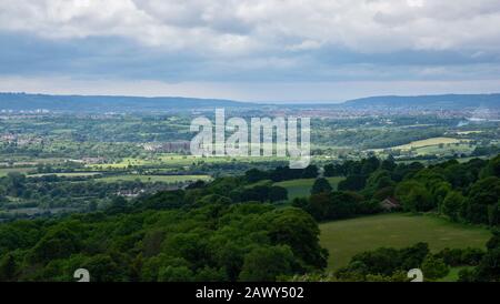 Lansdown Szenen und Ansichten, Bath und Northeast Somerset, Großbritannien Stockfoto