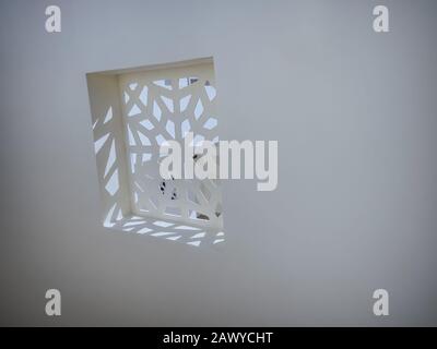 Kunstfenster in Sharm el Sheik, Epypt Stockfoto