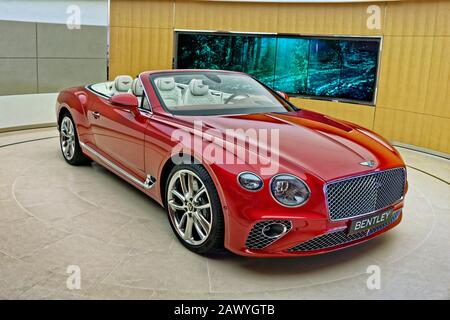 Neuer Bentley Continental GT Convertible Motor Car 2020. Stockfoto