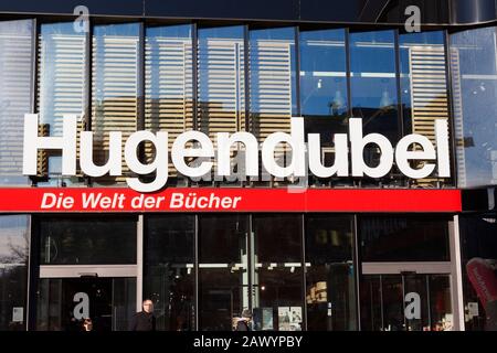 Hugendubel in Berlin, Europacenter Stockfoto