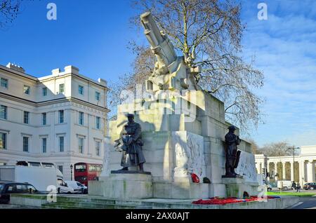 Großbritannien, London, australisches Kriegsdenkmal in Wellington Arch Stockfoto