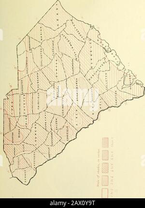 Klimatologische Daten, South Carolina. J.- MM o 05 o1-i H o. I KLIMA UND ERNTE: SOUTH CAROLINA ABSCHNITT. JuxK, 1902. TÄGLICHE NIEDERSCHLÄGE FÜR SOUTH CAROLINA, JUNI 1902. Aiken Allendale Anderson Augusta, Ga Bavksdiile Bateeburg Beaufort Bennettsville Blackville Bowman Calliouii Falls ... Camden Charleston Charlotte, N. C. Clieraw(i) Cheraw(2) Clemson College. Columbia Conway Darlington, NearDue West.. Edisto Etliughani Florence Gaffney Georgetown Gilliaonville Greenville Greenwood Heath Springs. King8Tree(i). ... Kingstree(2) Liberty Little Mountain Longshore Lugoff Pinopolis St. George Stockfoto