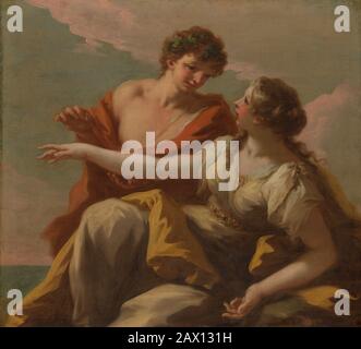 Bacchus und Ariadne, 1720er Jahre. Stockfoto