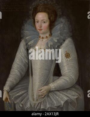 Ellen Maurice (1578-1626), 1597. Stockfoto