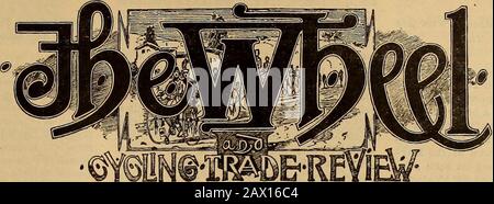 The Wheel and Cycling Trade Review . mmm Copyright 1896, by F. P. Prial Co. Vol. XVIII, Nr. 15. New York und Chicago, 27. November, J896. Ganze Nr. 45/. Wo WINDLE Jetzt Fowler Ist - Pläne des irrepressibel-westlichen Wheelmakers und Boomer. Frank Fowler ist wieder im Gurtzeug. Nach mehreren meteorischen Flügen über das Fahrrad Firmanent, in denen er nach links Zug der zu explodierende Empfindungen fand, fand er seinen Kabelbaum in Worcester, Masse. Wie DAS RAD letzte Woche mitteilte, drehte er sich erwartungsgemäß in dieser geschäftigen New eng-Land Stadt auf, Und machte ein Angebot für die Anlage des verwahrlosten Windle Cycle Com Stockfoto
