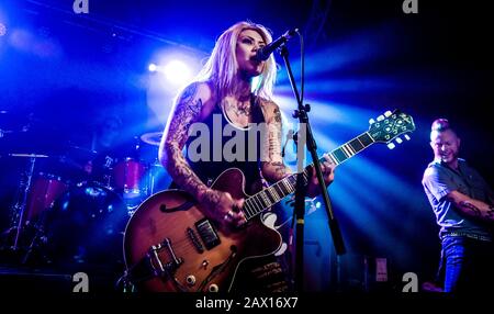 The Creepshow - The Garage, Glasgow, 7. Februar 2020 - © Allan Maxwell Stockfoto