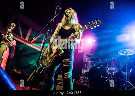 The Creepshow - The Garage, Glasgow, 7. Februar 2020 - © Allan Maxwell Stockfoto