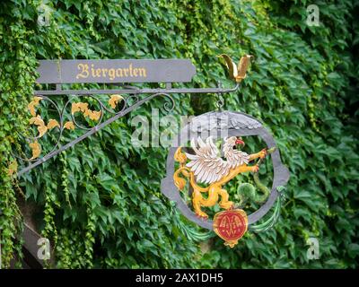 Weißes Bräuhaus, Kelheim, Altmühltal, Bayern, Deutschland, Weißes Bräuhaus, Kelheim, Bayern, Deutschland Stockfoto