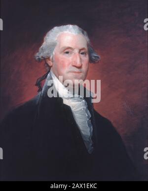 George Washington, ca. 1798-1800. Stockfoto