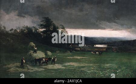 Annäherung An Storm, 1880. Stockfoto