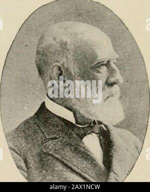 Ein Textbuch der Geographie, Geschichte, Verfassung und Zivilregierung von Vermont; auch Verfassung und Zivilregierung der USA., eine Publikation, die ausdrücklich bereit ist, die Staatsschulgesetze von Vermont einzuhalten. Senator Jacob Collamer -65 Senator George F. Edmunds -76-91 A^ote.-Porträts der derzeitigen Senatoren William P. Dillingham und Carroll S.Page werden unter den Gouverneuren gefunden. (21) 324 Vertreter der Geschichte von Vermont IN CONGRESSFrom von 1701 bis 1915 Nathaniel Niles 1791-95 Israel Smith 1791-97 Daniel Buck 1795-99 Matthew Lyon 177-1801 Lewis R. Morris ... .177-1803 Israel Smith Stockfoto