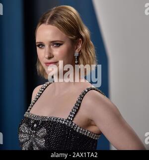 Beverly Hills, Vereinigte Staaten. Februar 2020. Rachel Brosnahan kommt am 9. Februar 2020 zur Oscar-Party der Vanity Fair im Wallis Annenberg Center for the Performing Arts in Beverly Hills, Kalifornien. Foto von Chris Chew/UPI Credit: UPI/Alamy Live News Stockfoto