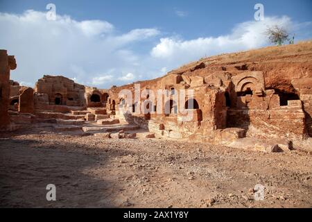 Dara ist eine historische antike Stadt an der Mardin, Türkei Stockfoto