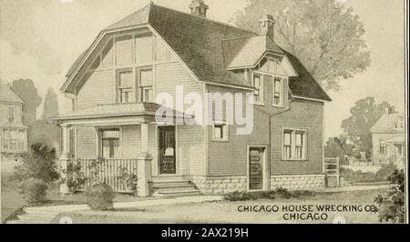 Buch der Pläne / Chicago House Wrecking Co. . cccortD Lauf. CHICAGO HOUSE WRECKING COYCHICAGO Stockfoto