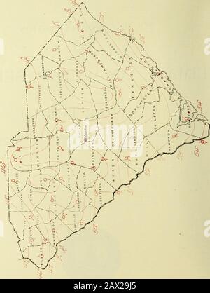 Klimatologische Daten, South Carolina. COLlMl.IA, S. C: WP:.1hkr kurkau ofiice. "3i"; A: Li 5. ^(&gt;vl.:Ml!l^l;. I;U)I. (M.lMAlK AM) (MM)LS: SOITII (WUOIJNA SKCIION. R S DIvPARTMKNT Ol^ Ar.RICri,TTRK, CLIMATI- A.1) CROI SlRVICH Oh I UK WliATHHR BUREAU. ZENTRALSTELLE: WASHINGTON, D. C. SOUTH CAROLIL^LA SECTION. J. W. BAUEH, Section Director, COLUMBIA, S. C. Vol. IV CoLUMHiA, S. C, Novkmber, 1901. Nr. 11. KLIMA UND GETREIDE. Die Chefchai-aeteristics vom November 1901 waren die lowtcMiiperatuVe, kleine Niederschläge und der Schneesturm der19tii. Tlie-Aufzeichnungen des reg-iilar Weather Bureau, Stockfoto