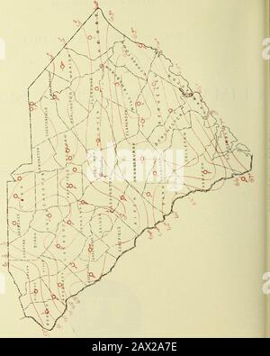 Klimatologische Daten, South Carolina. COI.LMR.IA, .S. C:WKAILLL K I.URKAU BÜRO. ! O OS 05W OHQO "O P I-I H-( -J -.T-I ?" W! P - Z I W" H &lt;1 . P5 H:^ -J. (), loliKI litol. CI-IMATK AM) CKOlS: SOI 111 CAKOLINA SK( iLON r s niiXR!!ii:r OI acrkiiiiitri:, Cl.lMATB A.l) CROP SiKVlCB Wi;atiii;r BrkiiAi. ZENTRALSTELLE: WASHINGTON, D. C. SOUTH CAROBL^FL ABSCHNITT. J. W. BAUER, Section Director, COLUMBIA, S. C. Vol. IV Columbia, S. C, Oktober 1901. Nr. 10. WETTER UND ERNTE. Altliongh October lias war normalerweise ein größerer Prozentsatz des Sonnenscheins als jeder andere Monat, der aktuelle Monat war excep-tional Stockfoto