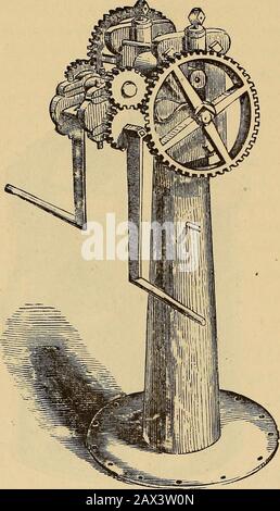 Katalog von zahnmedizinischen Materialien, Möbeln, Instrumenten usw. zum Verkauf . NR. 1, FÜR ZWEI SCHALLDÄMPFER. NR. 1, FÜR EINEN SCHALLDÄMPFER. Diese Öfen sind oval, mit Scharniertüren, die Mittelteile sind mit Blecheisen verhüllt und nehmen Schalldämpfer von 12 Zoll Länge mal 3 f Zoll Breite, Innenmaße. Abgänge von Öfen, 43 und 34 Zoll hoch, 21 Zoll breit und 16 Zoll tief. Nr. 1, Für zwei Muffeln 1, mit 4 Muffeln, 6 Objektträgern und halbem Peck Fire-clay, verpackt in Kask für den Versand. . 1, Für eine Muffle 1, mit 4 Muffeln, 6 Objektträgern und halbem Peck Fire-clay, verpackt in Kask für den Versand. . 2, kleiner, Muffle Stockfoto