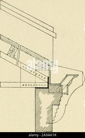 Nützliche Informationen für Baumwollhersteller . O oo o C CJ .S 1^ Be 5(-1 t is 1265 Atlanta, GA., STUART W. CRAMER, Charlotte, N. C. Highland Park Mill Nr. 3, Fortsetzung. Highland Park Power House, Fortsetzung. M DETAIL ABSCHNITT DER DACHRINNE. DETAILHÖHE DES FRÄSERS. Stockfoto