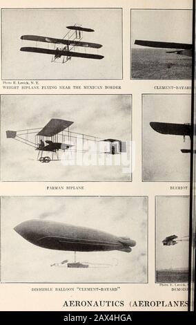 Webster's Home-, Schul- und Bürowörterbuch . LUFTFAHRT (FLUGZEUGE Stockfoto