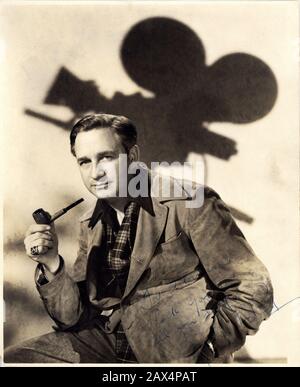 1950 , Rom , ITALIEN : Der jüdische Filmregisseur der USA MERVYN Leroy (* 1900; † 1987), Cousin des Filmproduzenten Jesse Lasky. In Cinecitta' ( Roma ) wurde ein Foto für die Herstellung des Films QUO VADIS ( 1951 ) gezeichnet. N 1931 leitete er das Gangsterepos Little Cäsar und brachte Edward G. Robinson in den Sternenhimmel. 1938 wurde er zum Produktionsleiter bei MGM gewählt, wo er für die Entscheidung des Zauberers von Oz verantwortlich war. Er war verantwortlich für die Entdeckung von Clark Gable, Loretta Young, Robert Mitchell und Lana Turner. - KINO MUTO - STUMMFILM - REGISTA CINEMATOGRAFICO - PIPA - Stockfoto