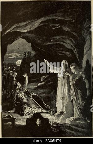 Unser Tag im Licht der Prophezeiung und der Vorsehung. Jesus AM MEER, O Galiläa, süßes Galiläa, was meinst du, was meinst du? Saul UND DER WITCHOF ENDOR, Wenn Sie dev sagen werden, Suchen Sie nach Themen, die vertraute Geister haben. Soll ein Volk nicht nach ihrem Gott suchen? Isa. 8:19 Uhr. Stockfoto