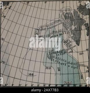 Das Meer westlich von Spitzbergen; die ozeanografischen Beobachtungen der Isachsen-Spitzbergen-Expedition im Jahr 1910 . ?•?:,k Sh ? 1 * 1.11. Stockfoto