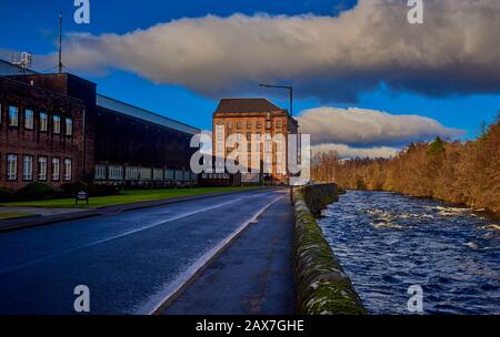 Deanston Destillerie (DD) Stockfoto