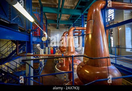 Deanston Destillerie (DD) Stockfoto