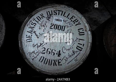 Deanston Destillerie (DD) Stockfoto