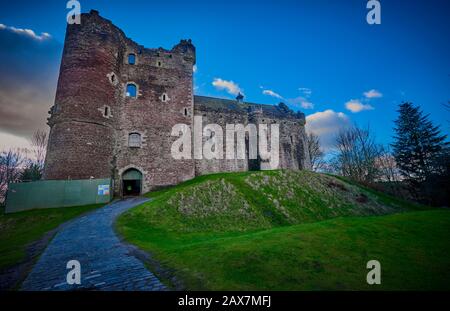 Burg Doune (DOUNE) Stockfoto