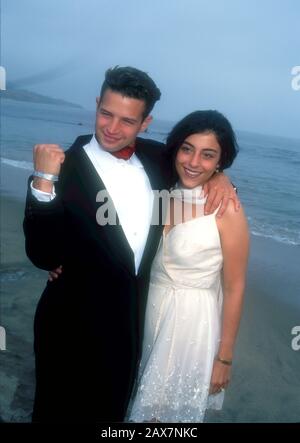 Malibu, Kalifornien, USA 7. Juli 1995 Schauspieler Justin Walker besucht die "Clueless"-Premiere am 7. Juli 1995 in Leo Carrillo Beach in Malibu, Kalifornien, USA. Foto von Barry King/Alamy Stock Photo Stockfoto