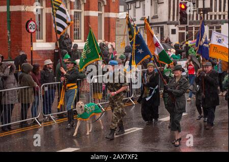 Birmingham, Großbritannien. März 2019. Saint Patrick's Day Parade in Digbeth. © Ken Harrison Stockfoto