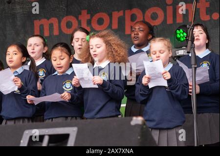 Birmingham, Großbritannien. März 2019. Saint Patrick's Day Parade in Digbeth. © Ken Harrison Stockfoto